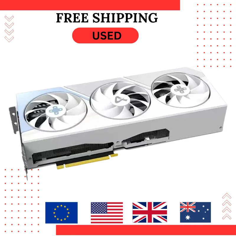 GEBRAUCHTE AX GAMING RTX 4070Ti Grafikkarte Grafikkarten Placa de Muq Nvidia GDDR6X