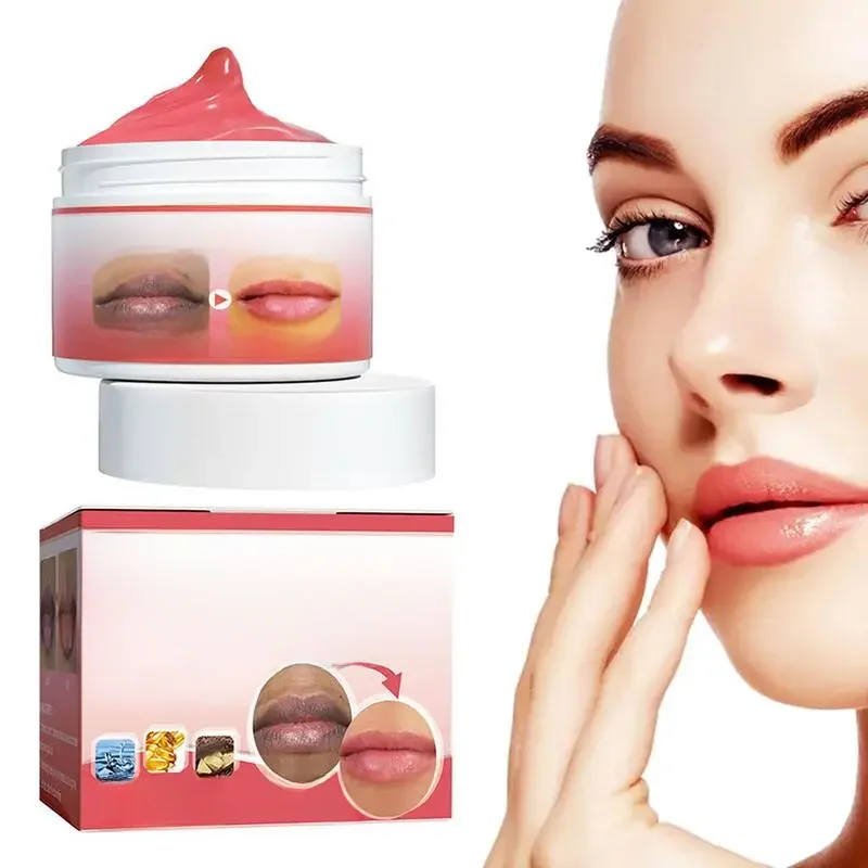 Jules-Baume Éclaircissant pour les Lèvres Foncées, Crème Bio Saine pour les Lèvres Roses Douces, 30g