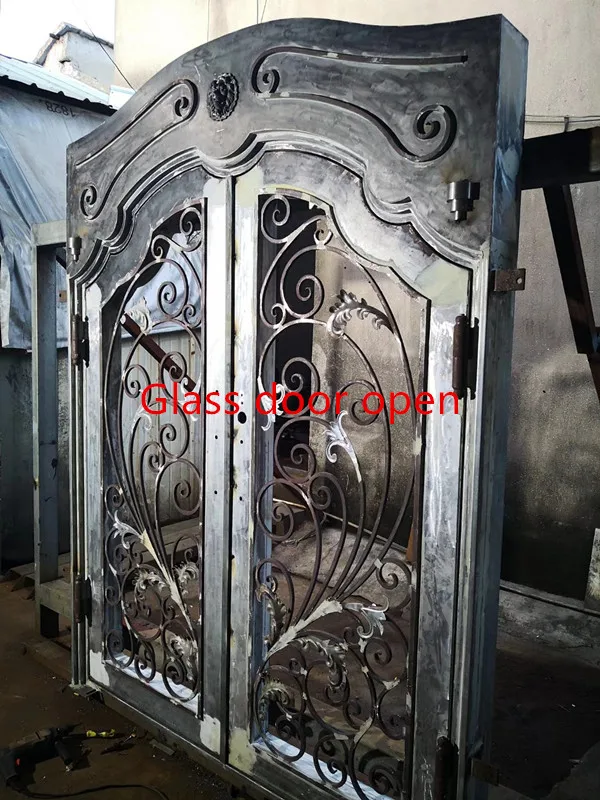 home french wrought iron door for wholesale