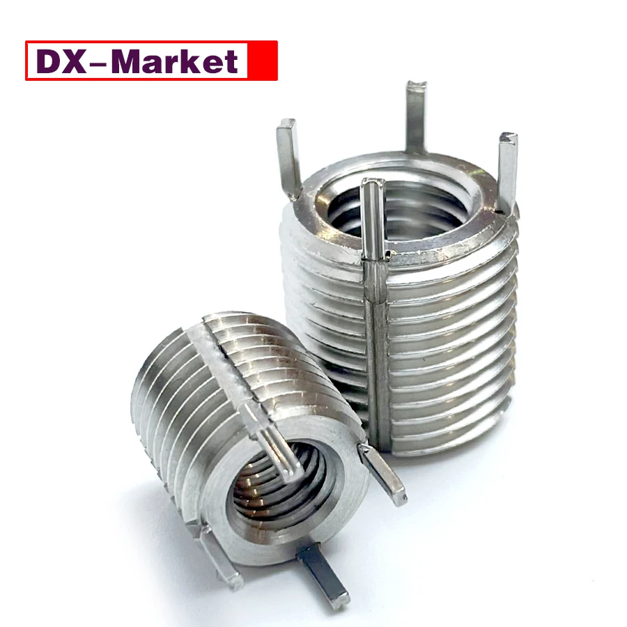 M2-M30 Keylock Thread Insert ,Stainless Steel Key-Locking Thread Repair Inserts , G001