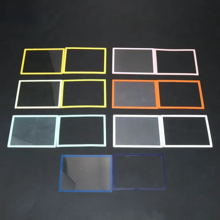 YuXi 1 ensemble couvercle en plastique pour écran LCD supérieur + remplacement du cadre inférieur pour NDSL pour Console de jeu DS Lite