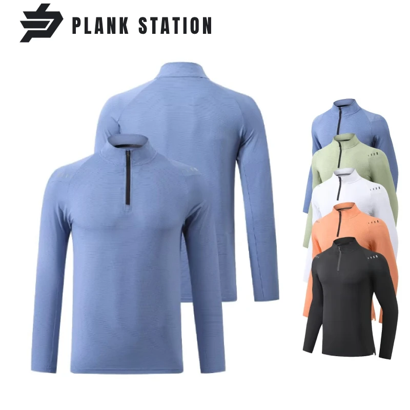 

Active Men Shirt Unisex Casual Outfit Long Sleeve Shirt Unisex Running Cycling Golf Hiking Gym Fitness Breathable Autumn Winter