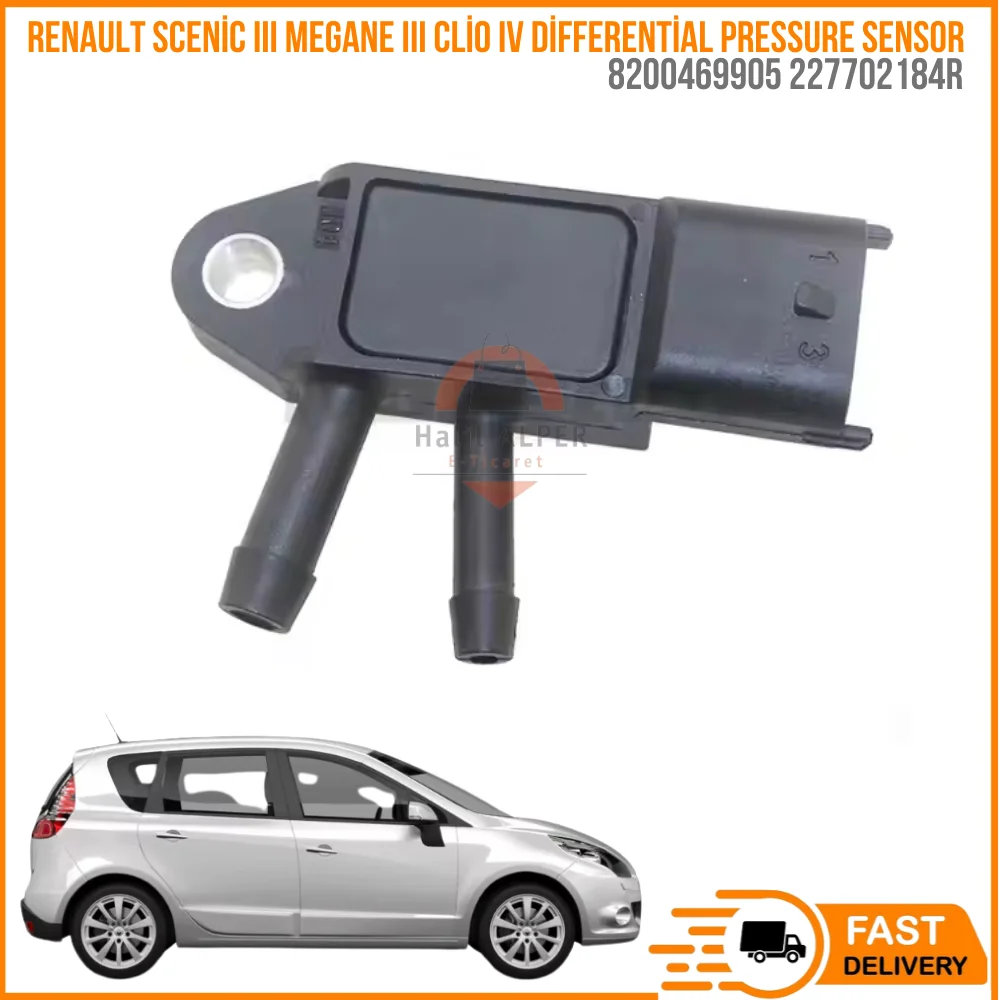 For Renault Scenic III Megane III Clio IV Differential pressure sensor FAP 8200469905 227702184R 22771 JG70A