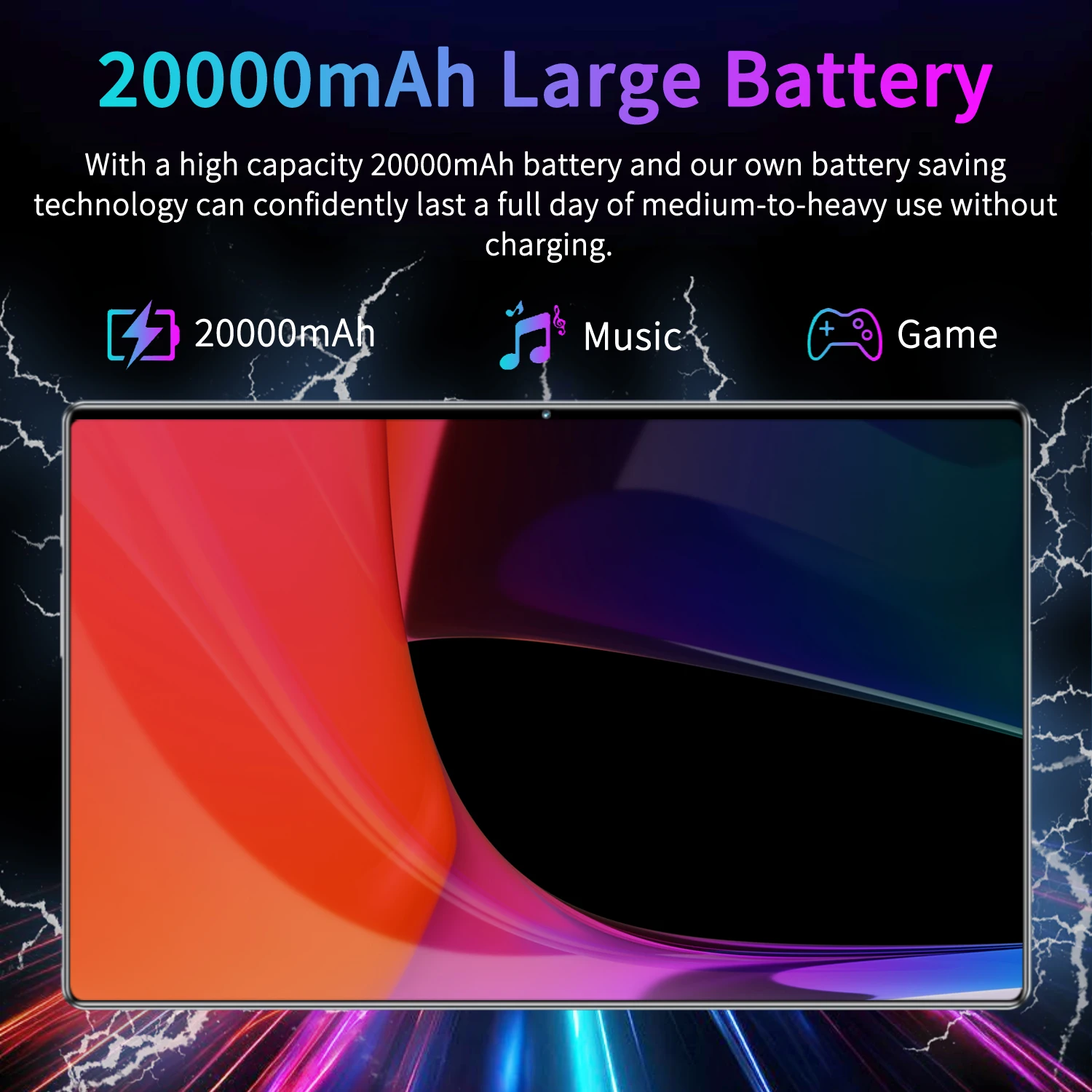 Immagine 9: Tablet 10.36 Pollici 16MP+32MP 16GB+1TB Android 13 5G Versione Globale 20000mAh WPS+5G WiFi Bluetooth Dual SIM con Funzione Chiamata