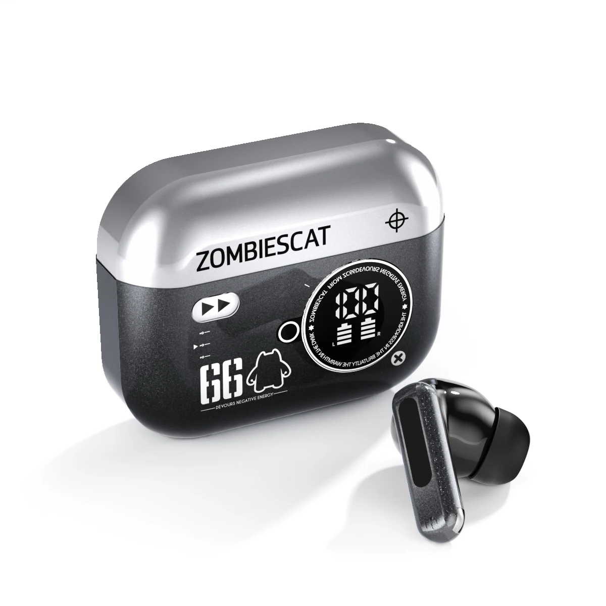ZOMBIESCAT B20 Alloy ANC Earbuds Bluetooth 6.0 Noise Reduction