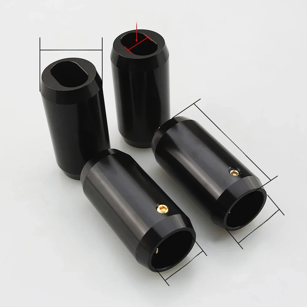 4X AY01B – séparateur de pantalon en Y 1 à 2 fils, connecteur de fil Audio à monter soi-même, câble de haut-parleur noir, bottes