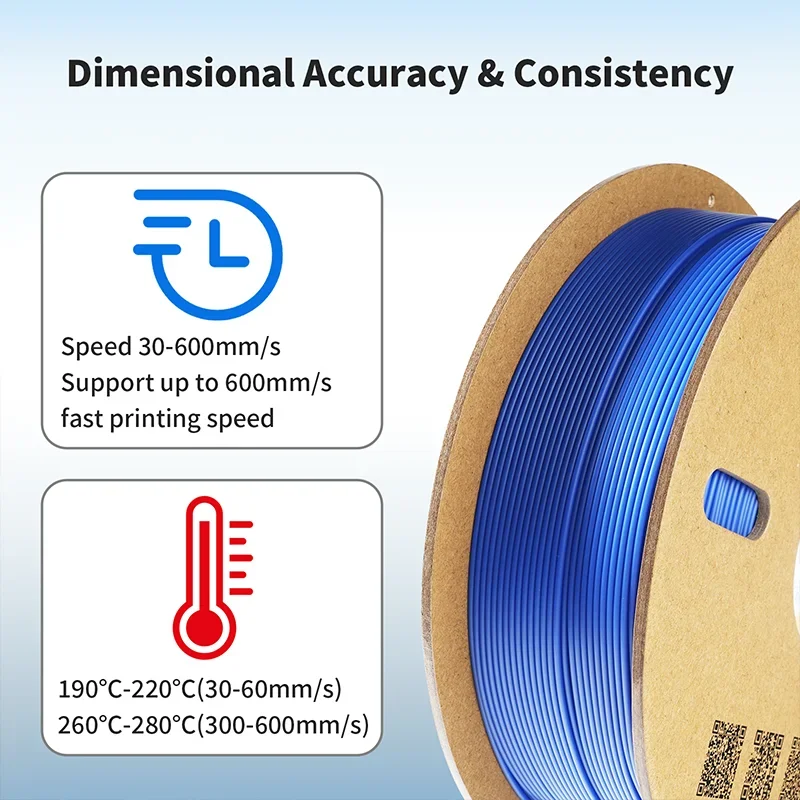 Conjure Filament High-Speed GPLA+ 1.75mm Dimensional Accuracy Low Shrinkage For 3D Printers