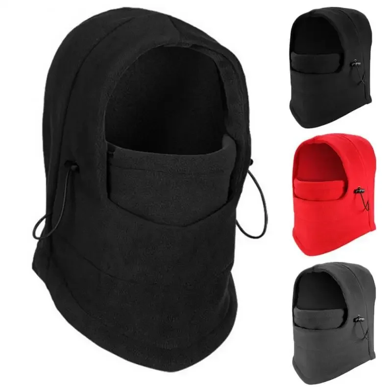 AliExpress WRELS Winter Thermal Fleece Balaclava Men Hat Neck Warmer Hiking Scarf Waterproof Hunting Cycling Hat Hooded Neck Snowboard Face Mask