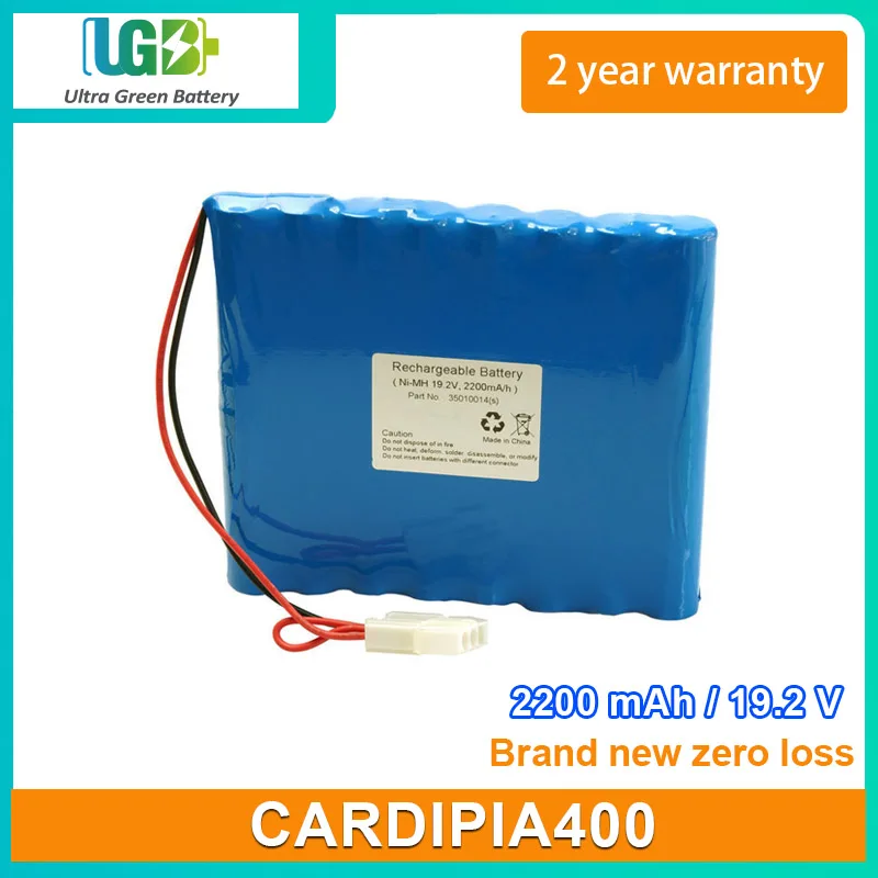 

UGB New battery For TRISMED CARDIPIA400 CARDIPIA400H CARDIPIA 400H medical Battery 19.2V 2200mAh