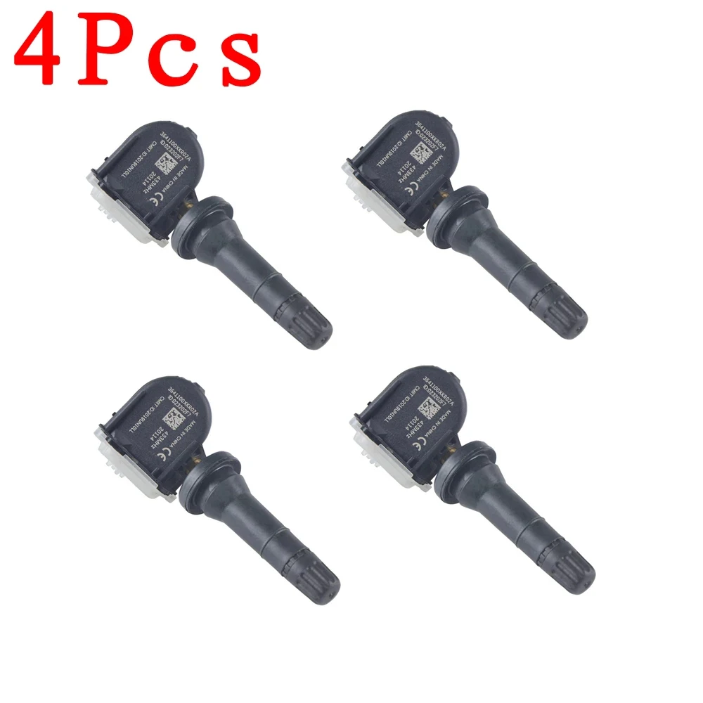 4pcs Need OBD TPMS Tire Pressure Sensor 433MHZ 3641100XKR02A 3641100XKR02A For 2019 GREAT WALL HAVAL F7 H6 WEY VV5 VV6 VV7