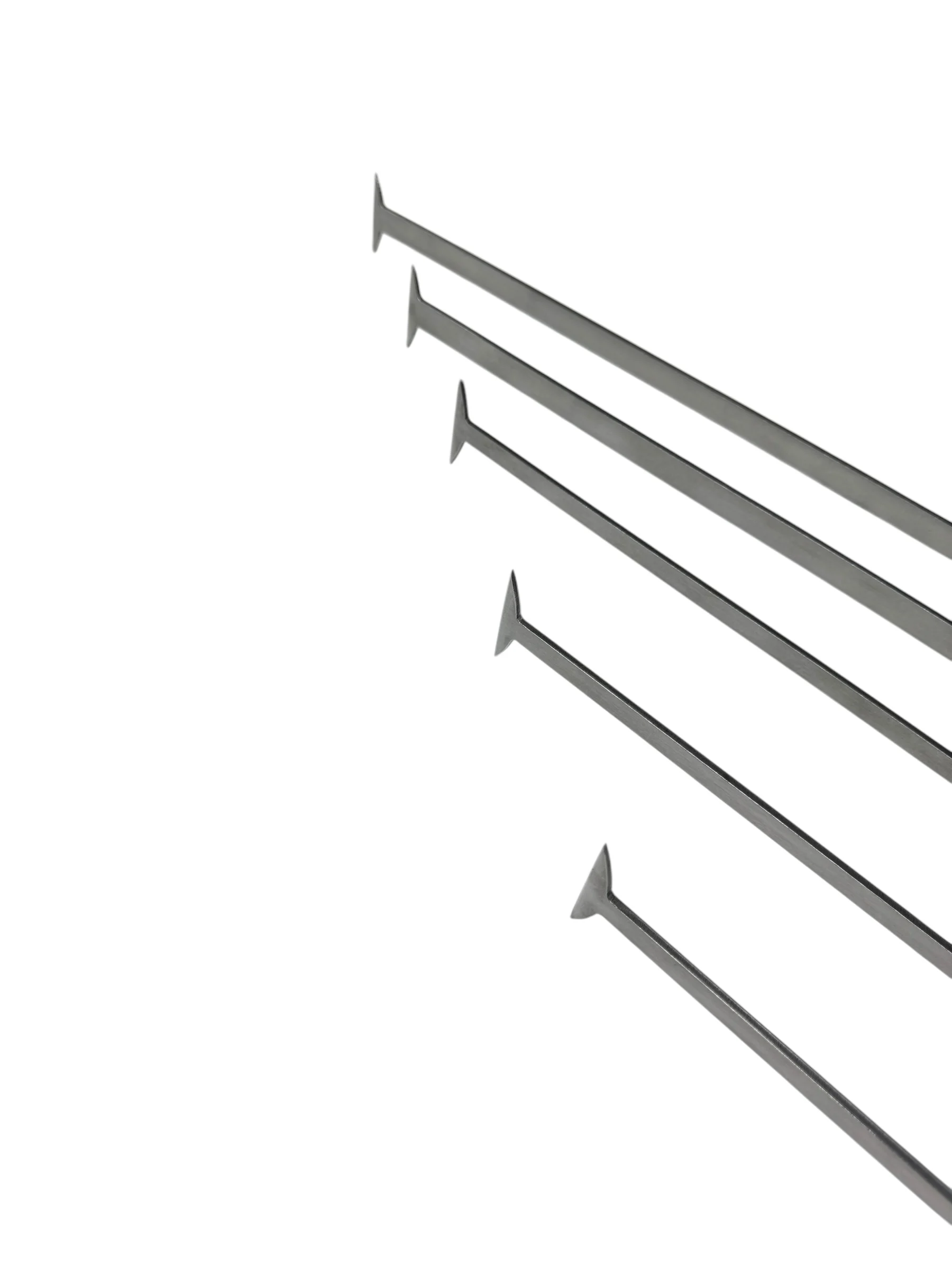 Hanoi Edition Razor Tail Model Steel Rod Set - Straight Shaft, for Paintless Dent Repair