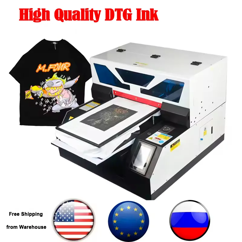 Imagem -02 - Dtg Tinta de Tinta Têxtil Adequado para Epson F2000 F2100 L1800 I3200 R1900 R2000 R3000 Dx6 Dx5 Dx7 Dx8 Impressora 1000ml Alta Qualidade