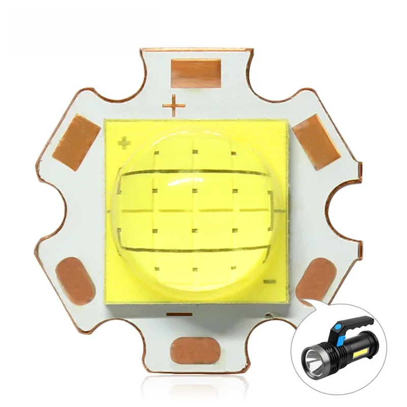 Perles de puce LED haute puissance XHP70 XHP90 XHP110 3A 6A 10A 24A 18W 24W60W 72W DC3-5V DC6-8V DC24V blanc pour lampe de poche phare bricolage