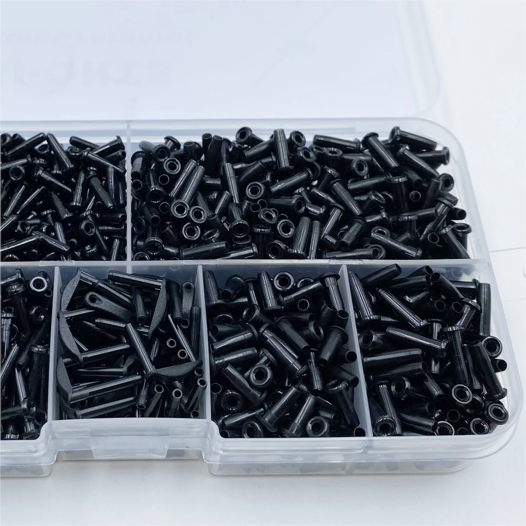 حلقات ومثقوب لمضرب كرة الريشة AEF / حزمة قيمة / 7 مقاسات #3