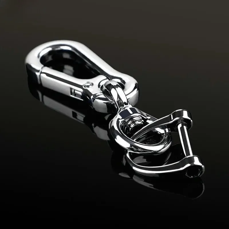 Porte-clés en métal de haute qualité, boucle en fer à cheval en alliage, porte-clés de voiture pour voiture, accessoire de clé de mode, cadeaux