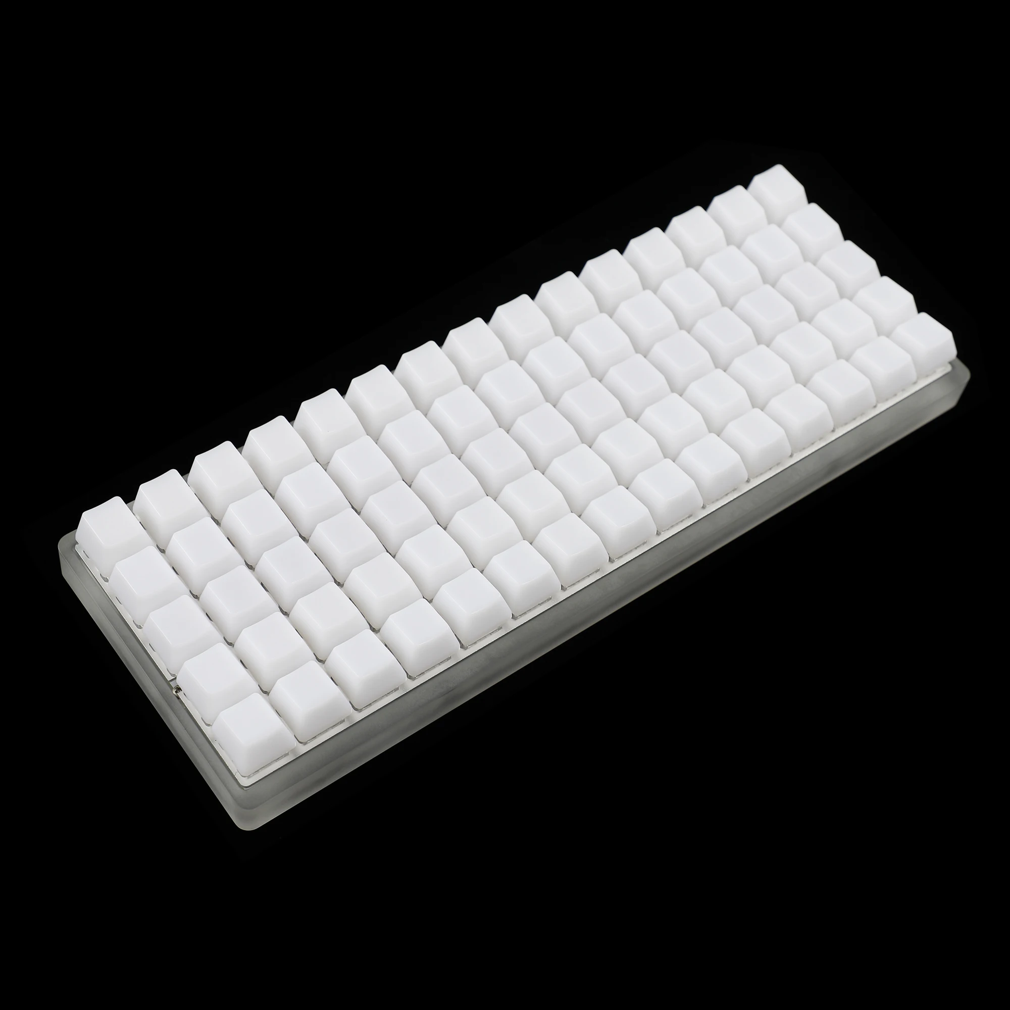 Idobao x YMDK 75 Keys Ortholinear Layout VIA Acrylic Case Plate hot-swappable Hot Swap RGB PCB Full Keyboard