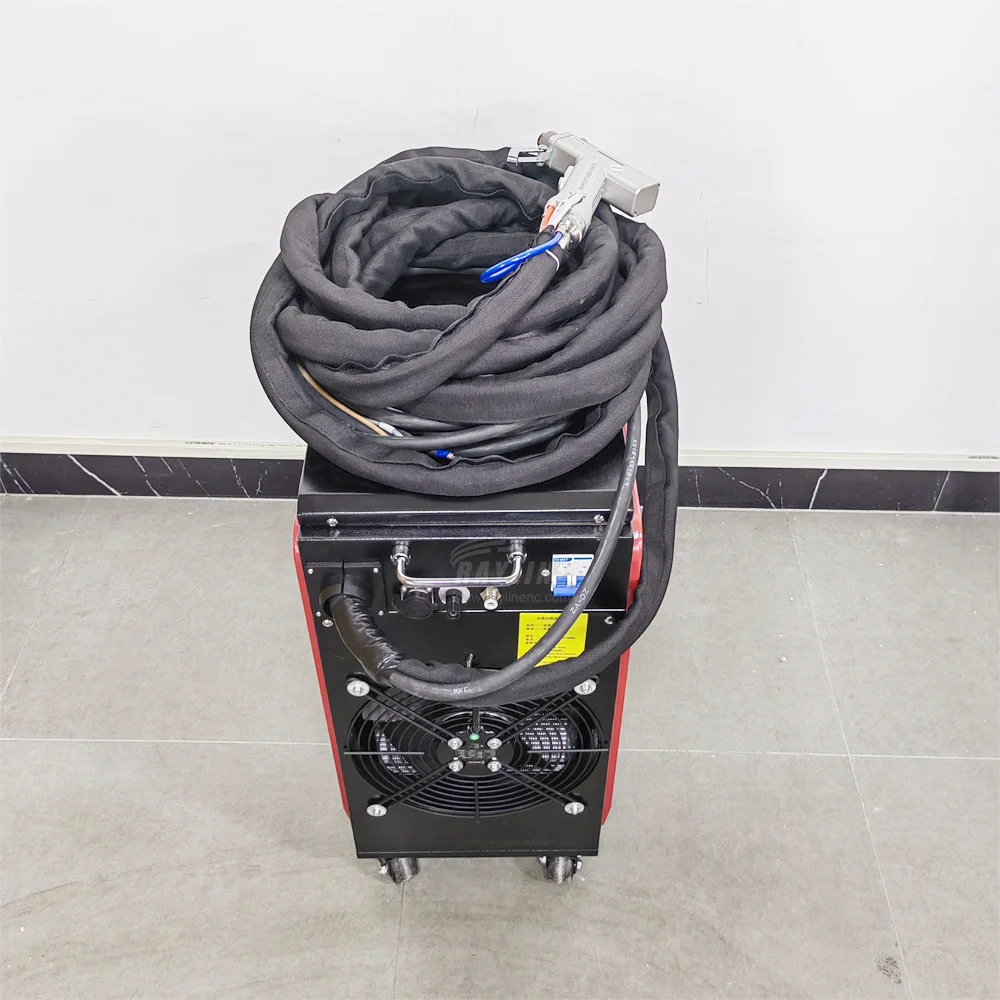 Ручной волоконный лазерный сварочный аппарат 1500 Вт 4 в 1 Лазерный сварочный аппарат Портативный лазер