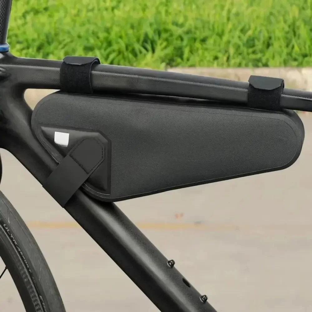 AliExpress NONE Universal 2L Bicycle Triangle Bag Large Capacity Waterproof Bike Frame Front Tube Bag Cycling MTB Cycling Pouch