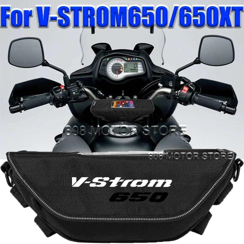 

For v-strom650 v-strom650xt Motorcycle accessories tools bag Waterproof And Dustproof Convenient travel handlebar bag