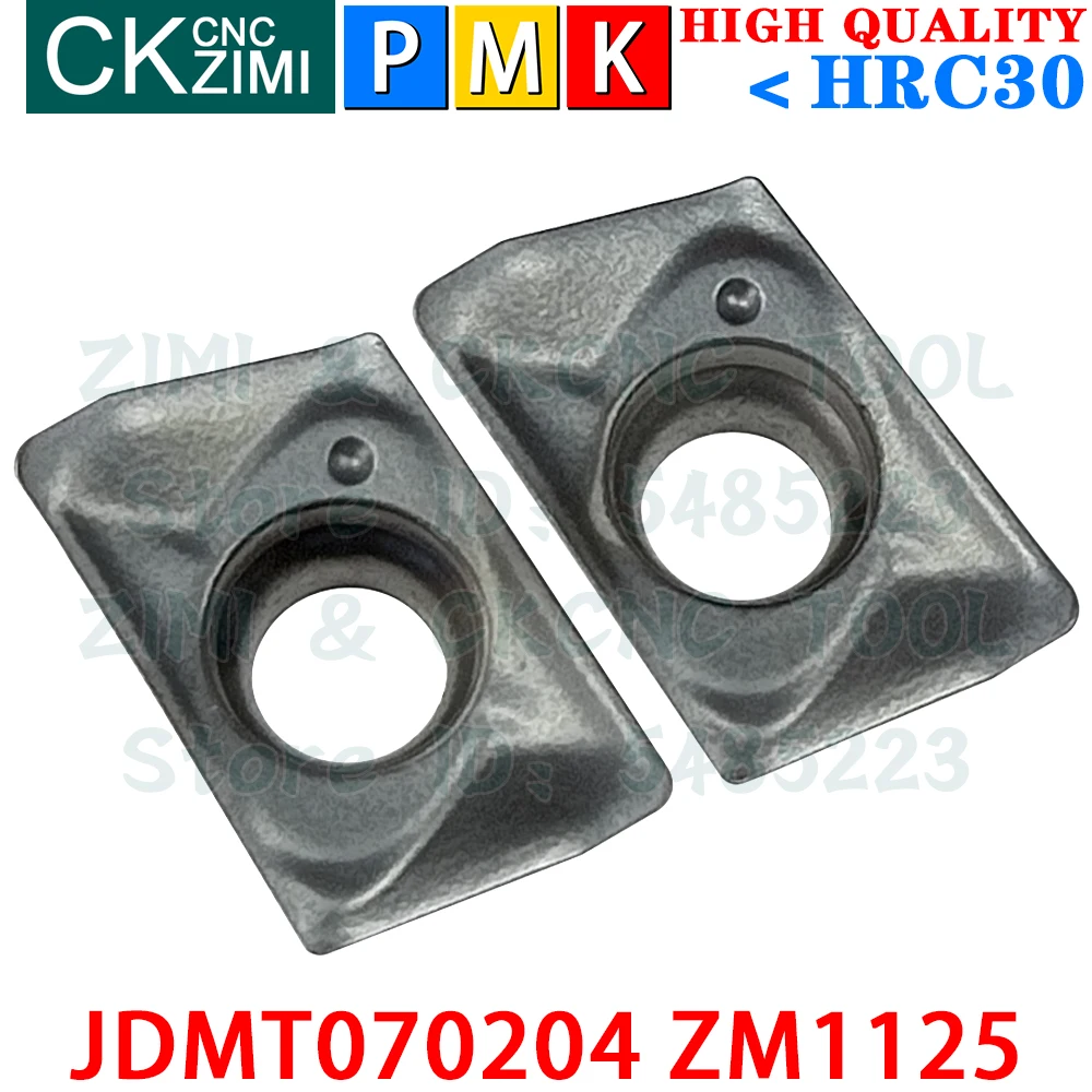 JDMT070204 ZM1125 JDMT 070204 ZM1125 Inserti in carburo Inserti per fresatura ad avanzamento rapido Utensili CNC tornio meccanico per metalli Utensili di fresatura indicizzabili ESE ASM07 portautensili di fresatura
