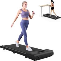 Speed Range and Remote Control 130 KG bigzzia Treadmills for Home Walking Pad Treadmill 2.5HP underdesk treadmill with 1-10 km/h