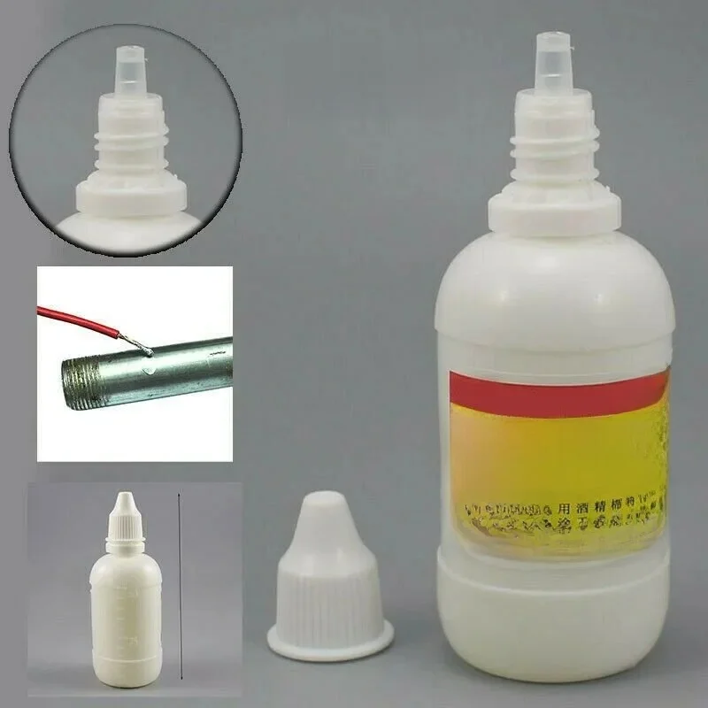 Hly-800 50ml Acide Pour Le Soudage Facile Du Zinc, De L'aluminium, Des Tôles Galvanisées, Du Nickel, Du Cuivre, Du Fer Et D'autr