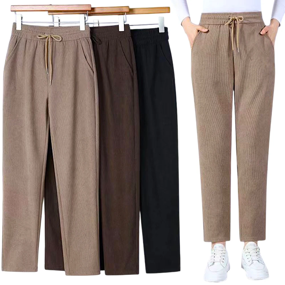 3 kinds of Tany Kimo golden pants Corduroy pants straight winter pants