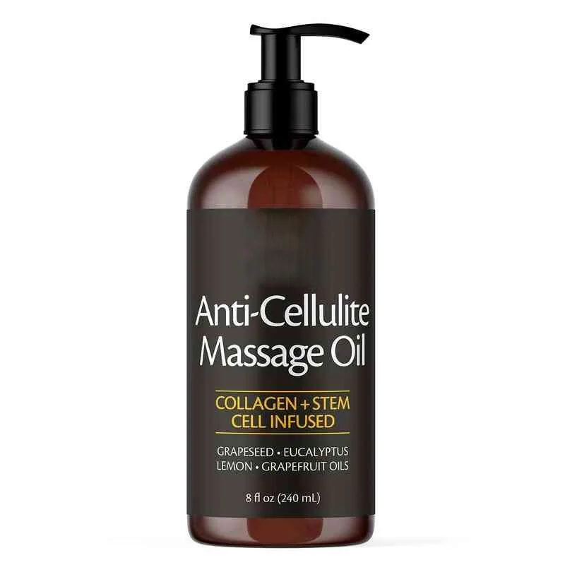 M3 Naturals Cellulite Massage Oil for Skin Care