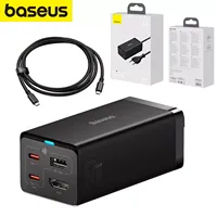 Baseus GaN5 HUB HDMI 2x USB-C / USB-A / HDMI 4K 30Hz 1.5 m + USB-C-C 100W cable