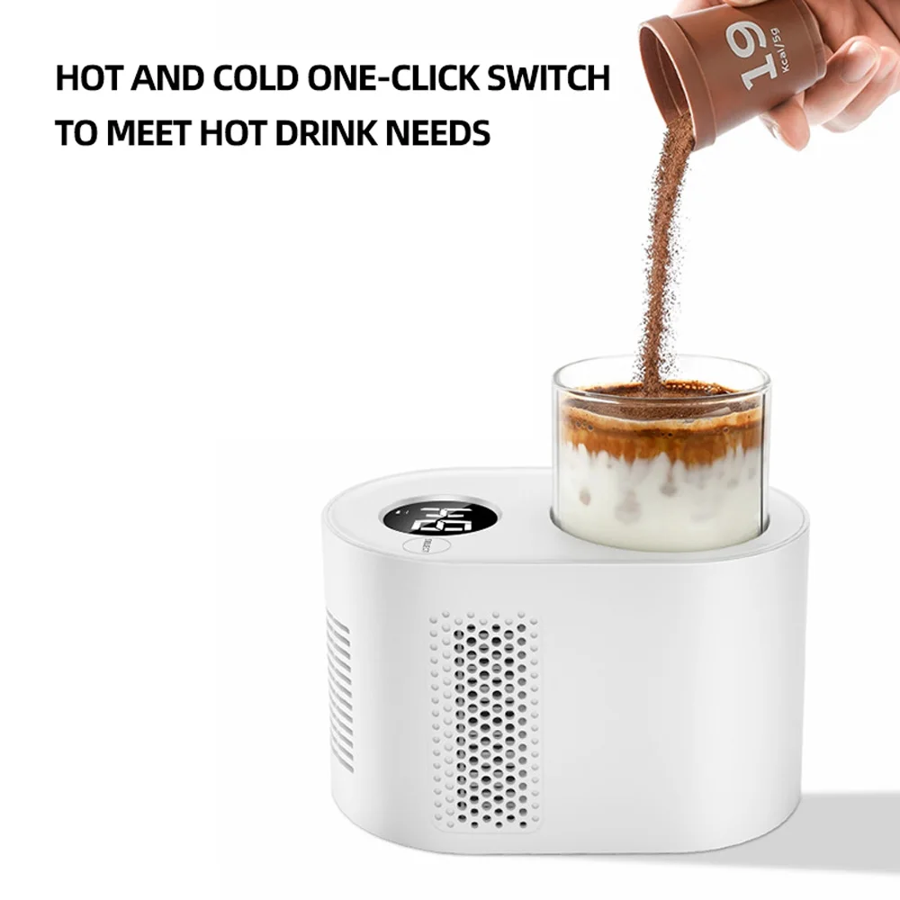 Machine à Yaourt Intelligente Domestique à Double Usage, Glace, Réfrigération, Chaleur