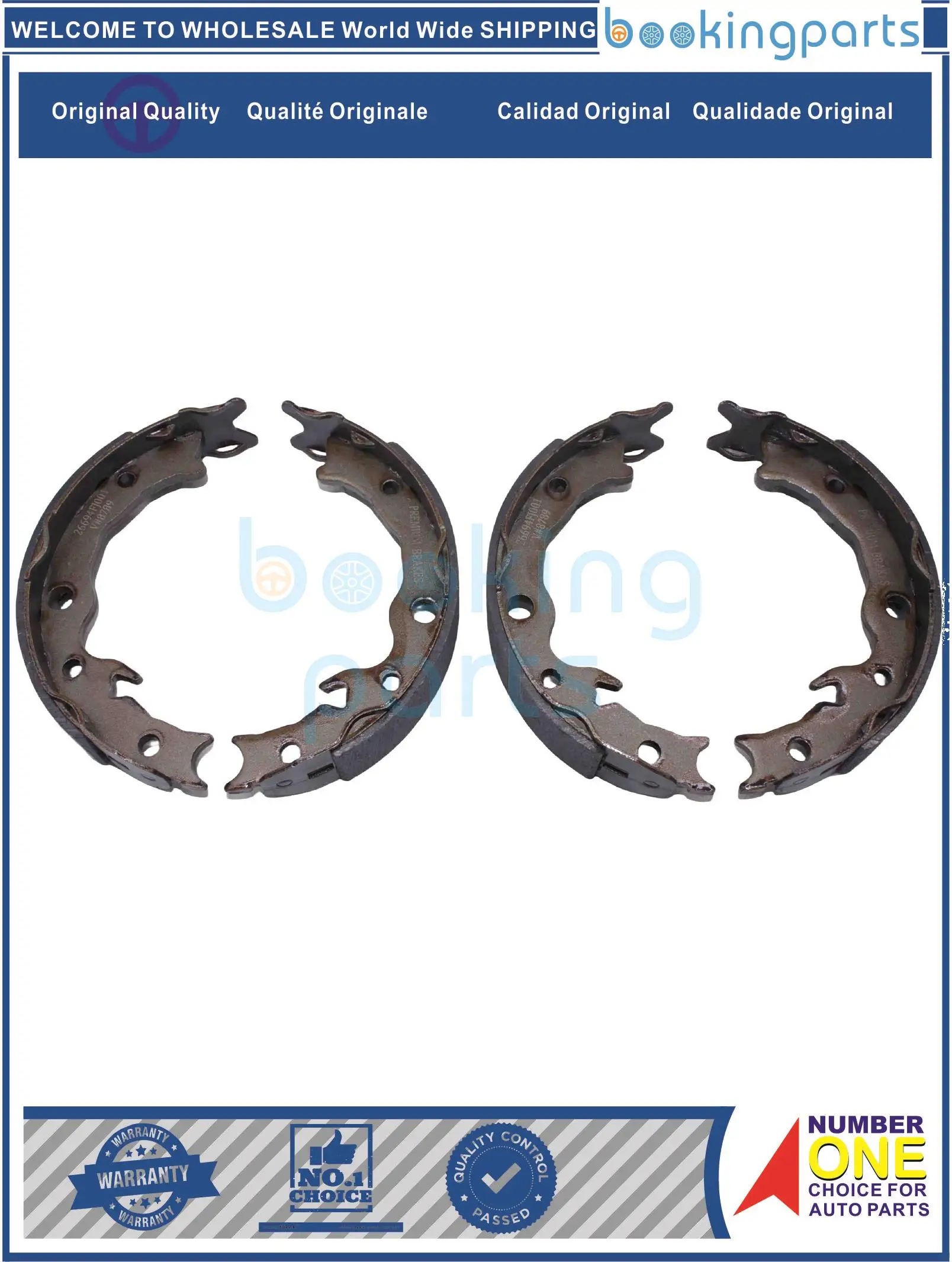 Sapata de freio para SUBARU IMPREZA V 2016-2019 FB20 GK6, GK7, GT, G14, 26694FJ001