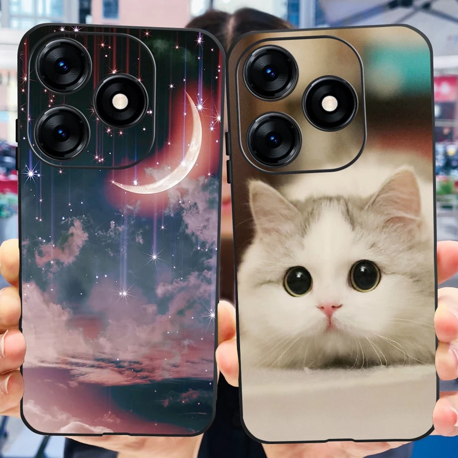 For Tecno Spark 10 Pro Case KI7 Cute Painted Cover Shockproof Phone Cases For Tecno Spark 10C Spark10 Pro Back Cover Soft Fundas