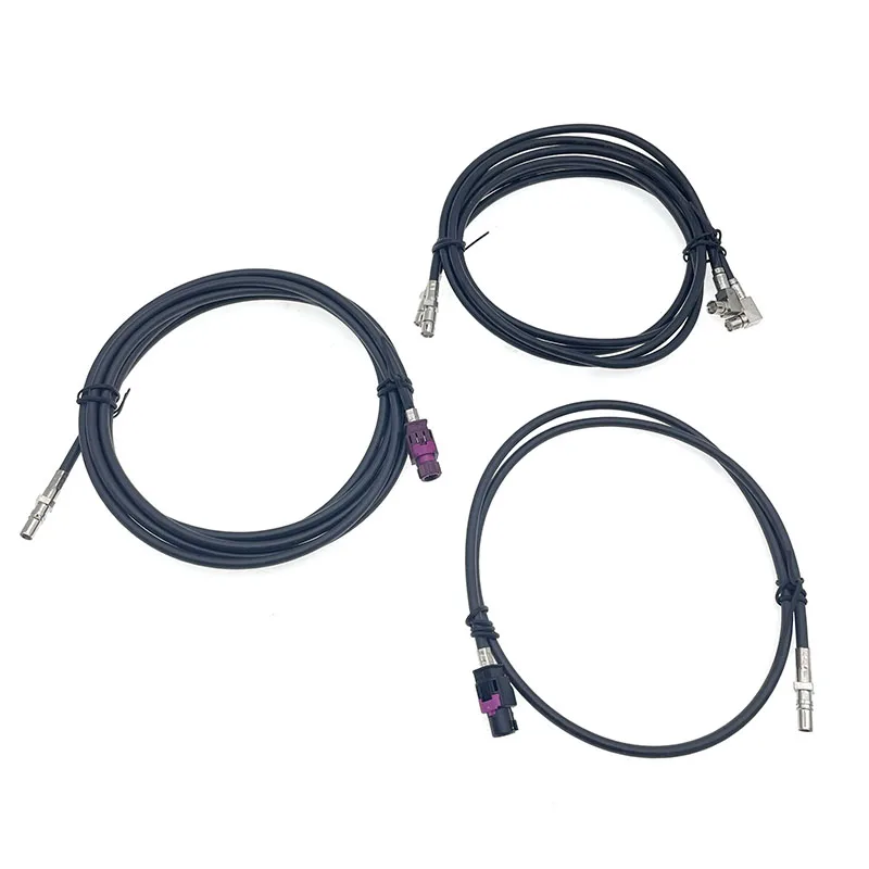4x Side mirror Camera Wiring Harness cables For F07 F10 F06 F12 F13 F01 F02