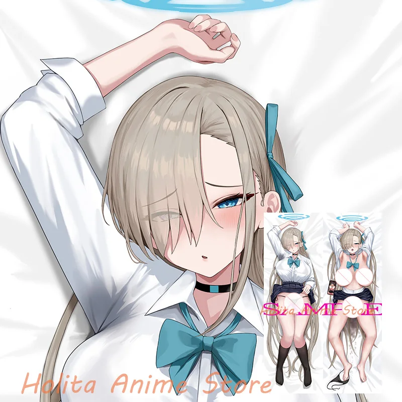 

Dakimakura Asuna Ichinose Blue Archive Anime Double-sided Print Life-size Body Pillow Cover Pillowcase