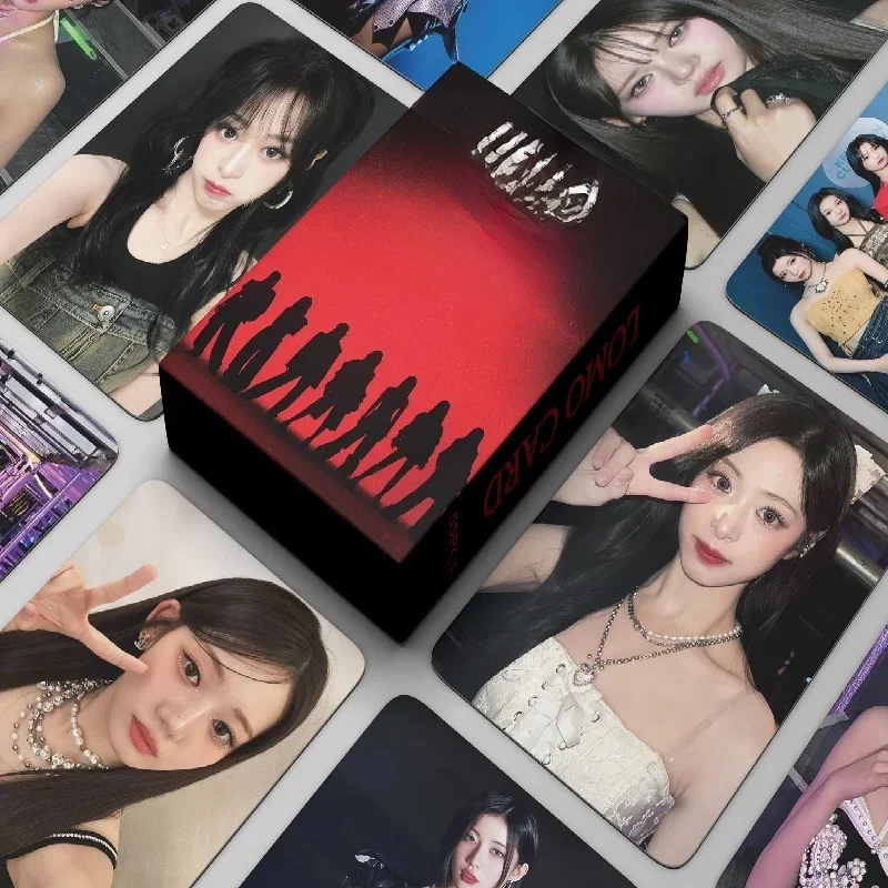 55 pièces/ensemble BABYMONSTER idole nouvel Album HELLO MONSTERS HD imprimé cartes photo CHIQUITA PHARITA RUKA AHYEON Lomo cartes Fans cadeau