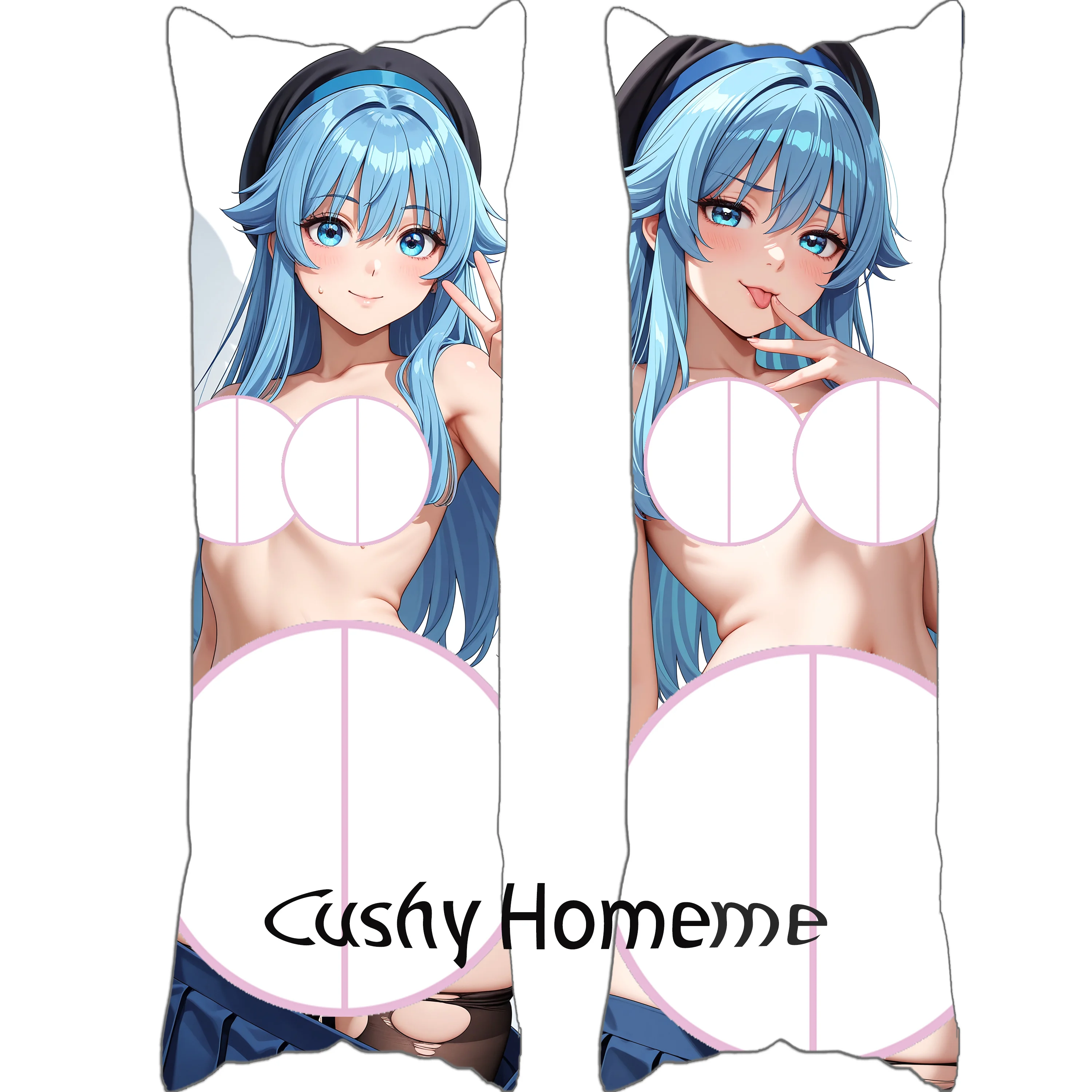 

Наволочка Dakimakura 2WT 50x150cm-Дина двусторонняя R18 + аниме Waifu подушка для тела для отаку подарок для взрослых
