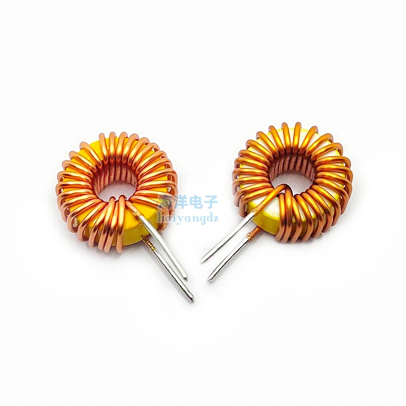 T6026 15mm Vertical and Horizontal Powdered Iron Core Inductor Yellow and White Ring inductor