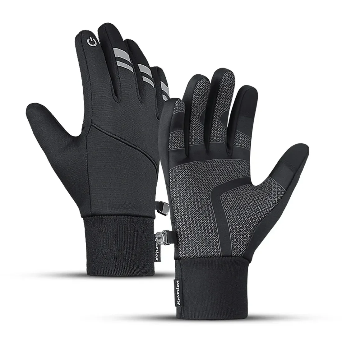 AliExpress Kyncilor Winter Outdoor Cycling Gloves Thicken Warm Windproof Breathable Touch Screen Silicone Anti-slip