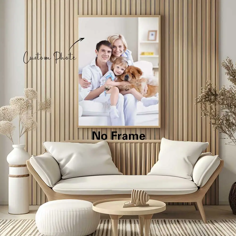 شخصية مطبوعة فرملس قماش جدارية المنزل المشارك غرفة المعيشة صورة ديكور المنزل هدايا شخصية