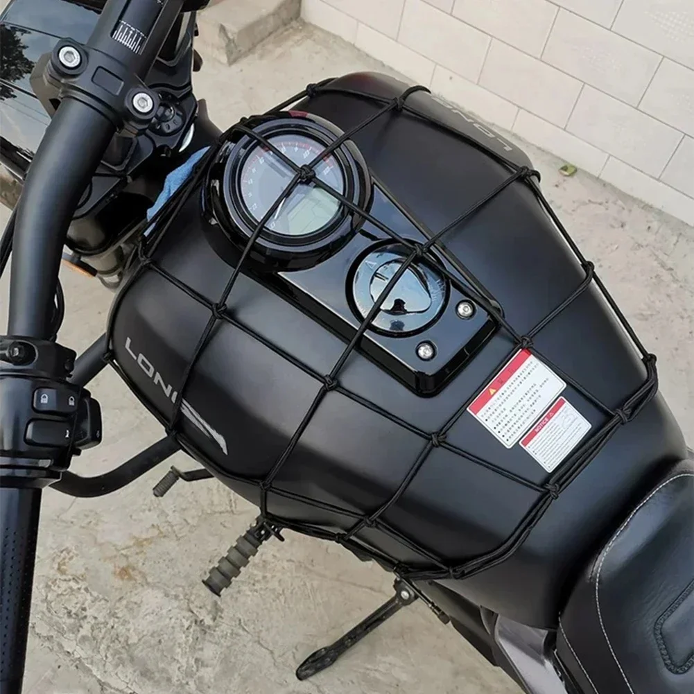 AliExpress NONE Motorcycle Cargo Net Holder Fixing Cord Outdoor Ridding Cycling Luggage Mesh Nets Organizer Accessory Holding Rope