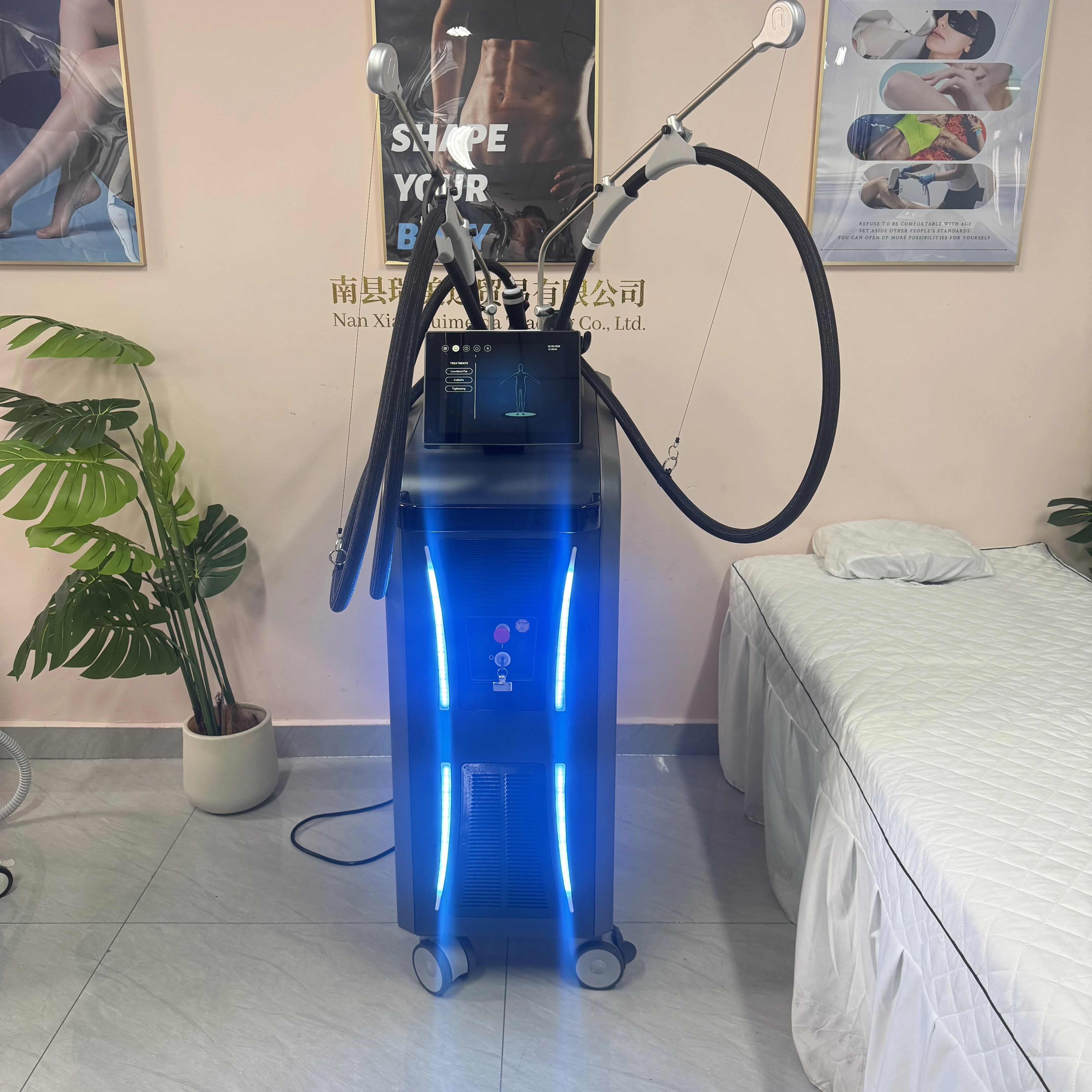 

RF Microwave Skin Lifting Equipment for Salon - Double Chin Reducer, Jawline Contouring, Face & Neck Lifting, Professional Use