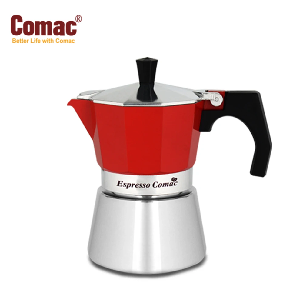 Comac Induction Moka Pot Espresso Coffee Maker 3cups (ED1)