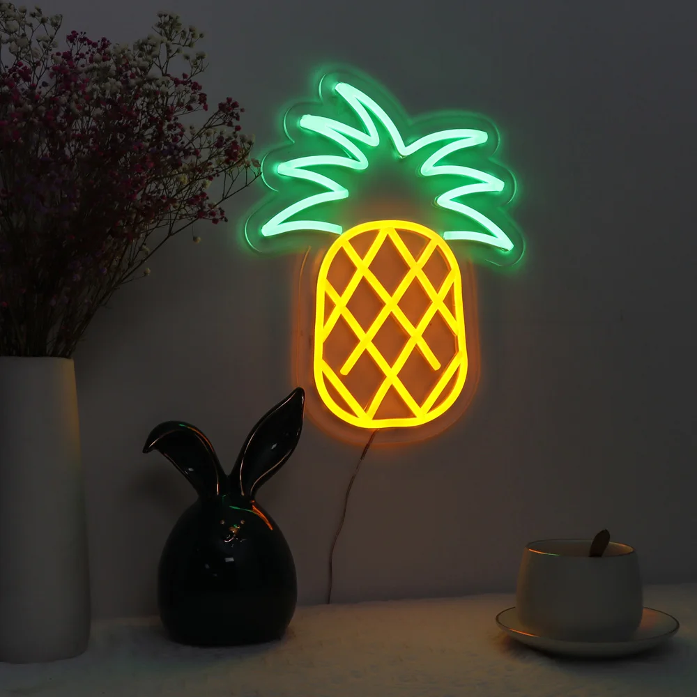 Catchit.com enseigne au néon LED fruit flex logo