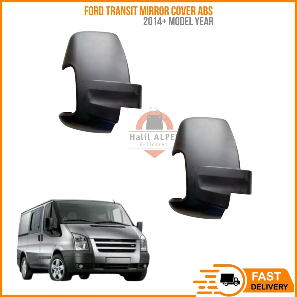 FOR FORD TRANSIT MIRROR COVER ABS 2014 + AFFORDABLE PRICE CAR PARTS HIGH QUALITY SATISFACTION FAST SHIPPING