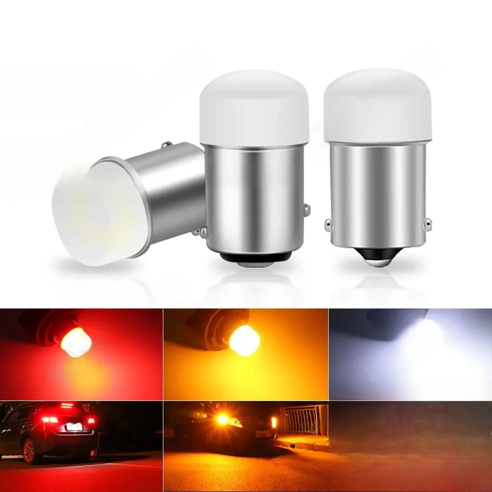 KEIN 12V 24V 1156 Flash 1157 Stroboskopowe światło hamowania LED P21W Żarówka BA15S BAY15D Czerwony tylny kierunkowskaz Światło cofania — zdjęcie 2