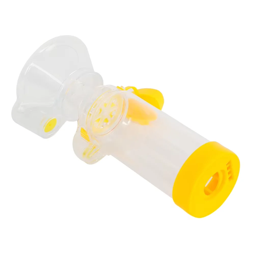 Buffer Inhale Chamber Automizer Spacer Mist Storage Compressor Nebulizer Tank Aerochamber & Mask Cup Mouthpiece for Child Adults