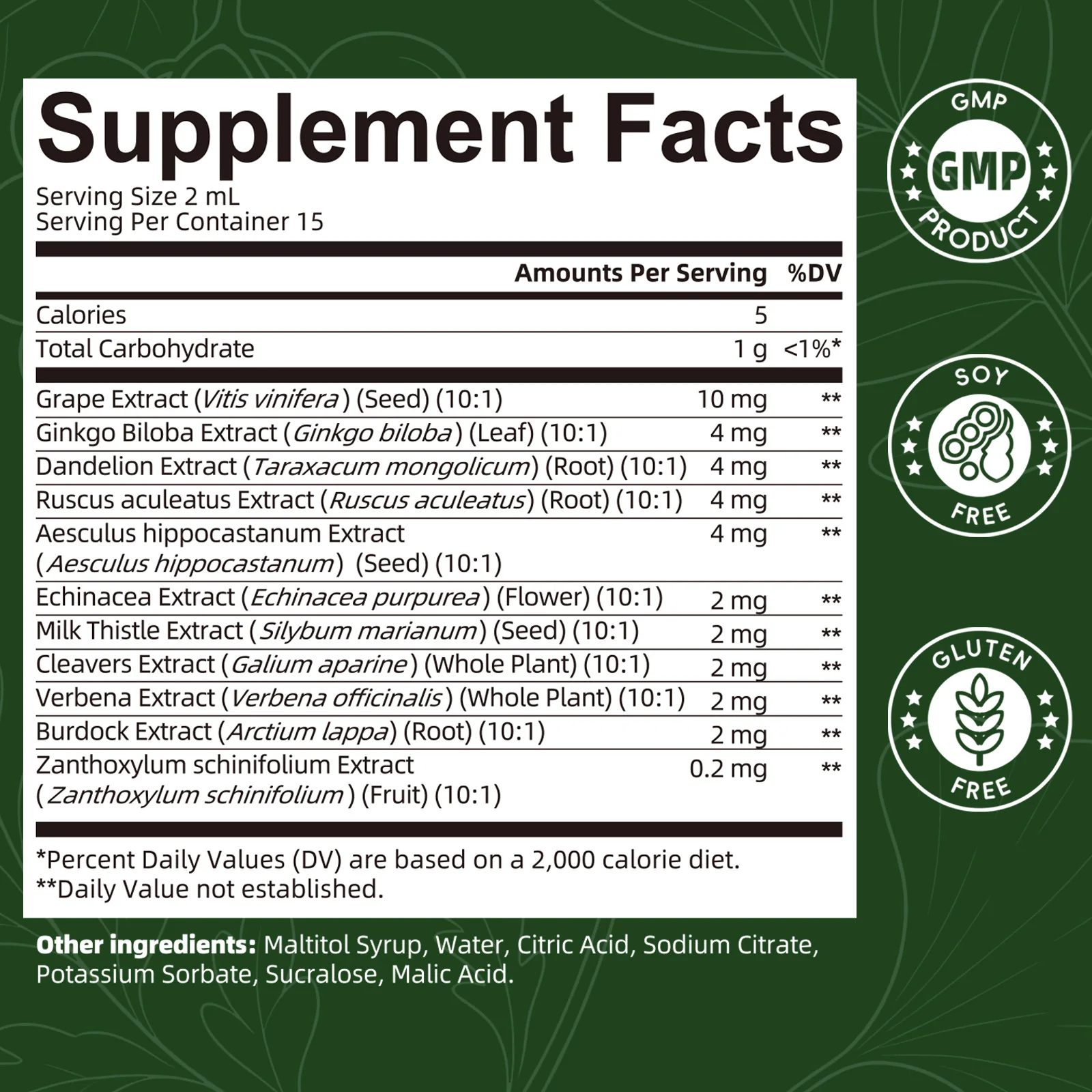 GPGP Greenpeople 30ML Gouttes  - Ginkgo Biloba Extract avis et prix