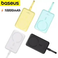 Baseus powerbank Magnetic Mini MagSafe 10000mAh 30W With Built-in USB-C Cable + USB-C-C Cable