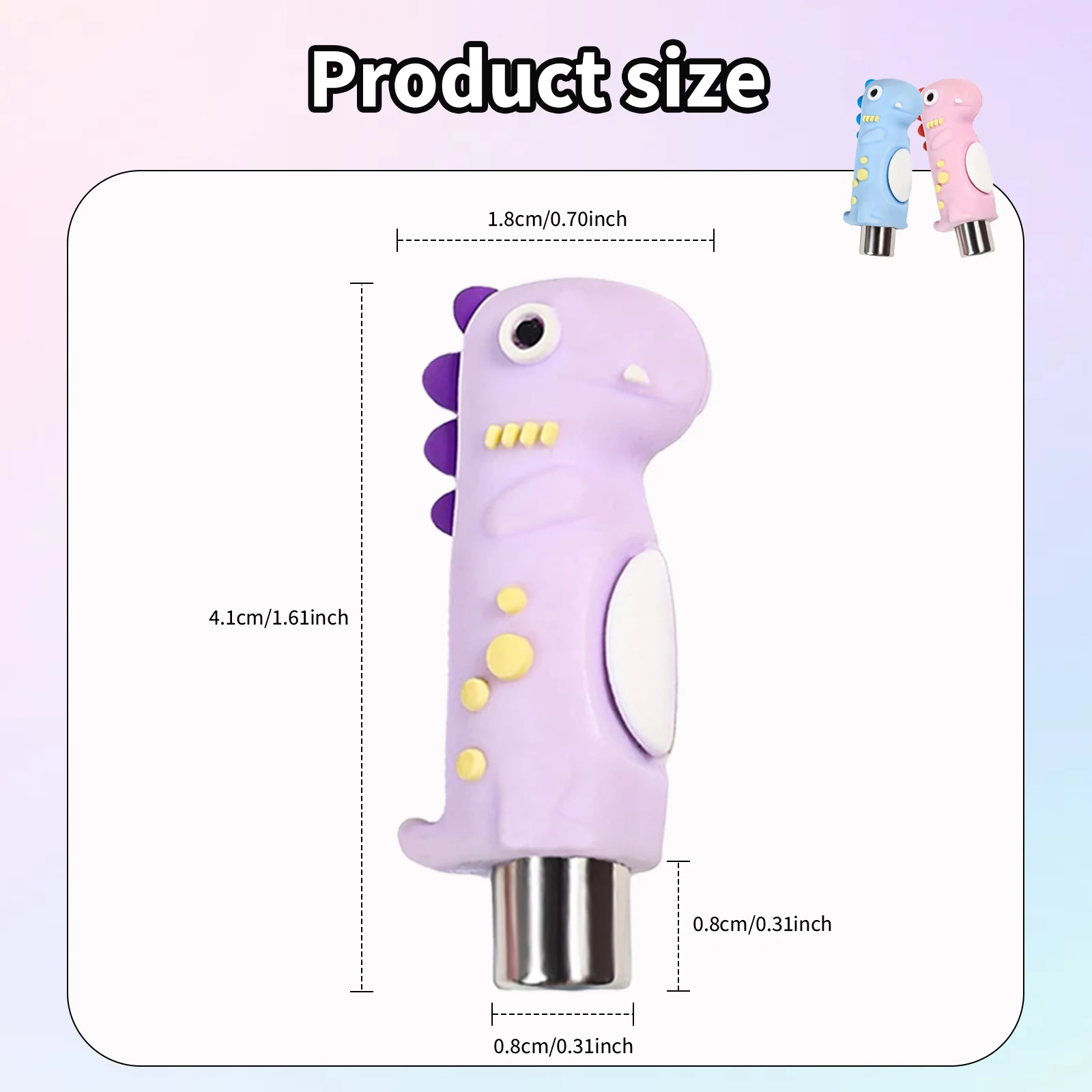 ไดโนเสาร์เล็บแม่เหล็กเครื่องมือ Double-Ended ปากกาแม่เหล็กสําหรับ 3D Cat Eye จิตรกรรมเล็บและเล็บฝรั่งเศส UV Magnetic Stick เล็บ