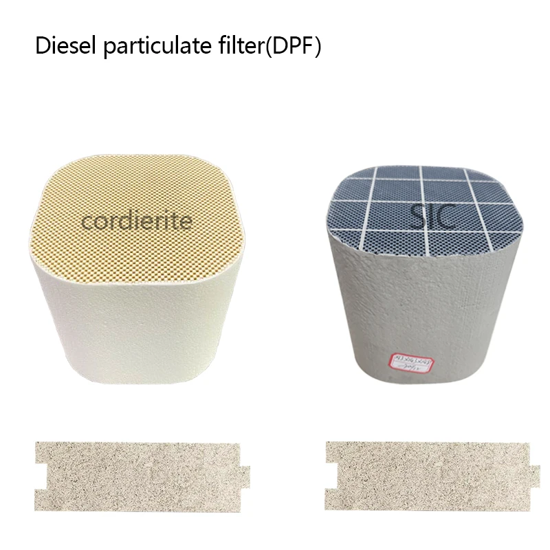 

SiC exhaust filter Diesel Particulate Filter DPF Universal Diesel Particulate Filter for Diesel Engine system